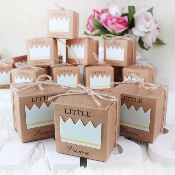 Party Supplies Brown Paper Candy Boxes