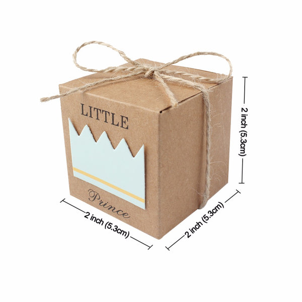 Party Supplies Brown Paper Candy Boxes