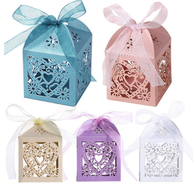 Hollow Carriage Party Favor Box