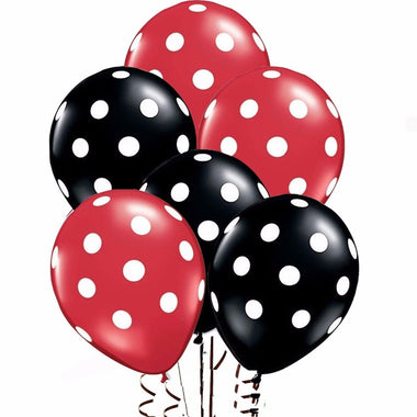 Polka Dots Latex Party Balloons