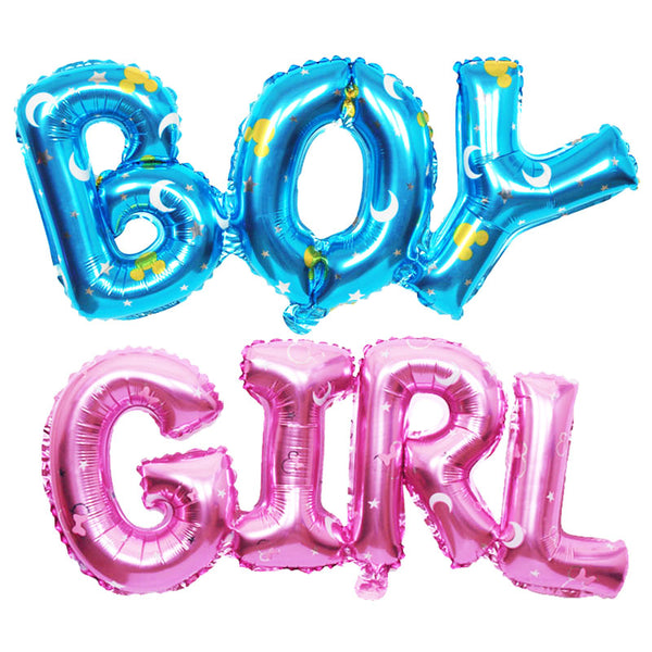 Baby Shower Letter Balloons