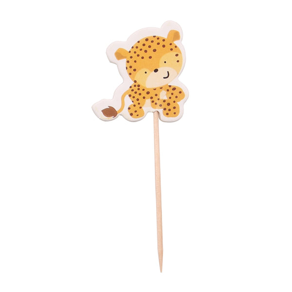 Jungle Safari Animals Cake Toppers
